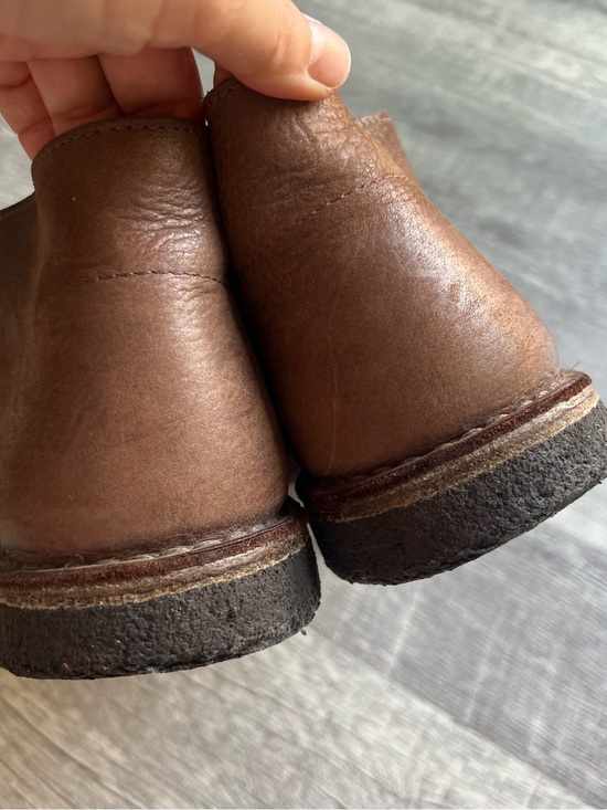 J. Crew Brown Leather Chukka Boots — Lace-Up Casual